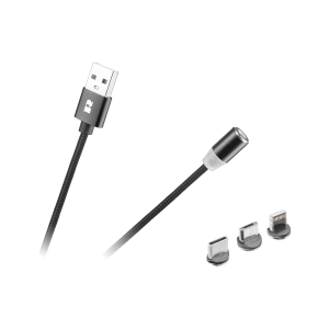 Magnetyczny kabel USB 3w1 