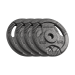 Zestaw obciążeń żeliwnych 4 x5 kg, z uchwytami Rebel Active 