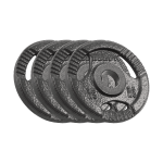 Obciążenie żeliwne olimpijskie zestaw 4 x 2,5kg, Rebel Active