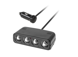 Rozgałęziacz gniazda zapalniczki (4 gniazda)