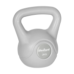Kettlebell bitumiczny 2 kg szary Rebel Active