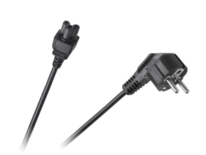 Kabel sieciowy do laptopa (koniczynka) 1,5 m Cabletech Eco-Line
