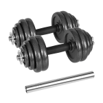 Hantle żeliwne regulowane w walizce, zestaw 30 kg Rebel Active
