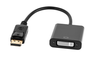 Złącze adapter wtyk DISPLAYPORT - gniazdo DVI (24+5)
