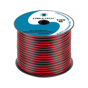 Kabel głośnikowy CCA 0.35 mm Cabletech 