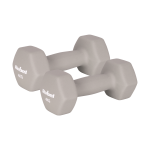 Hantelki żeliwne neoprenowe HEX 2x 4 kg REBEL ACTIVE