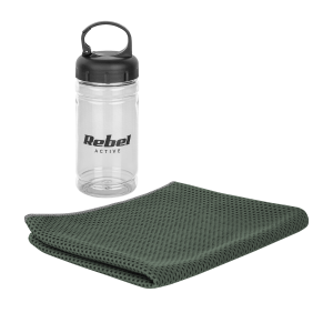 Mały ręcznik sportowy chłodzący 30x80 cm REBEL ACTIVE