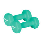 Hantelki żeliwne neoprenowe HEX 2x 3 kg REBEL ACTIVE