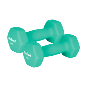 Hantelki żeliwne neoprenowe HEX 2x 3 kg REBEL ACTIVE