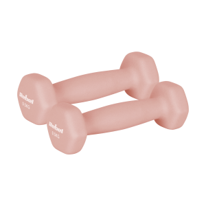 Hantelki żeliwne neoprenowe HEX 2x 0,5 kg REBEL ACTIVE
