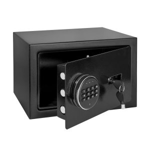 Sejf domowy elektroniczny na kod PIN i klucz Rebel RB-7002