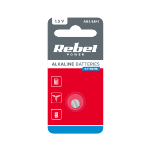 Bateria alkaliczna REBEL Extreme AG3
