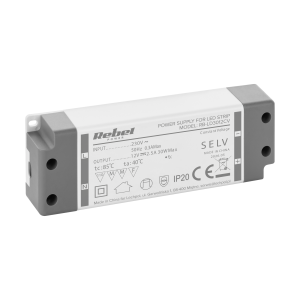 Zasilacz Rebel do sznurów LED 12V/2.5A max.30W IP20