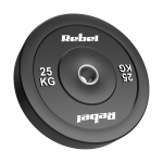 Obciążenie olimpijskie gumowane BUMPER 25 kg REBEL ACTIVE