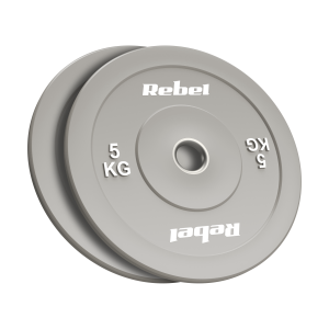 Obciążenie olimpijskie gumowane 2x 5 kg seria BEAST REBEL ACTIVE