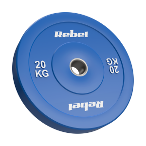 Obciążenie olimpijskie gumowane 20 kg seria BEAST REBEL ACTIVE