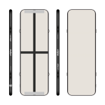 Ścieżka gimnastyczna, akrobatyczna Airtrack REBEL ACTIVE 300x100x10 - czarna