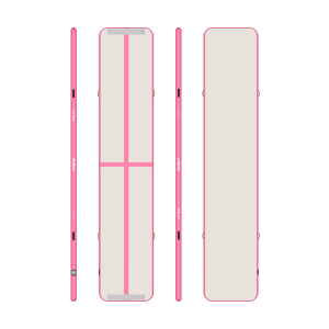 Ścieżka gimnastyczna, akrobatyczna Airtrack REBEL 500x100x10 - pink