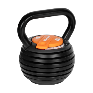 Kettlebell żeliwny regulowany 9 kg Rebel Active