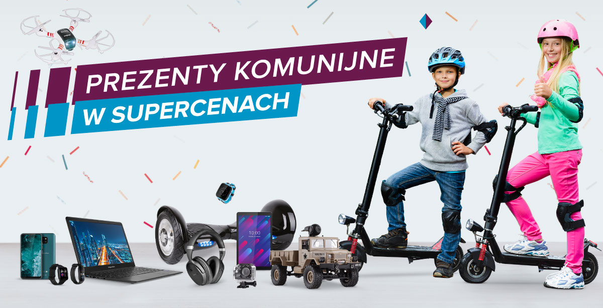Prezenty komunijne w supercenach